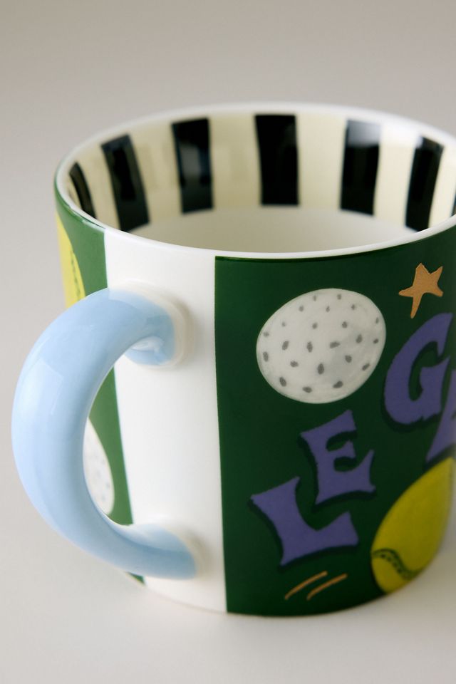 Eleanor Bowmer 
Tasse en porcelaine Légende du sport #2