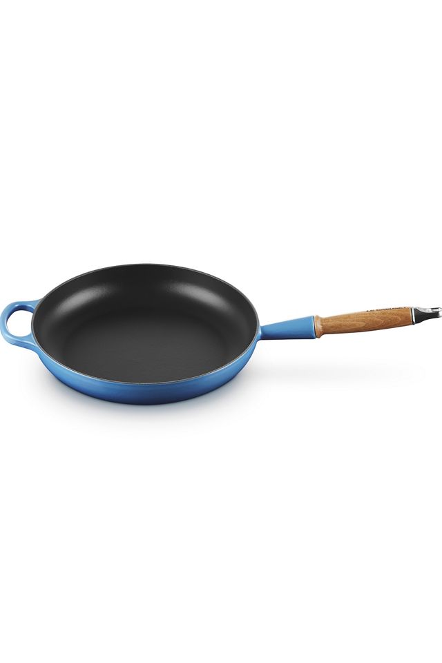 Le Creuset Cast Iron Frying Pan with Wooden Handle, 28cm #2