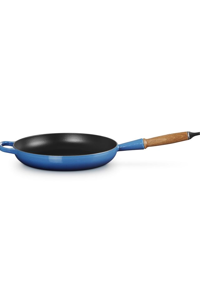 Le Creuset Cast Iron Frying Pan with Wooden Handle, 28cm #1
