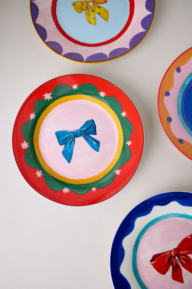 Eleanor Bowmer Bow Cake Plates, Set of 4 #2