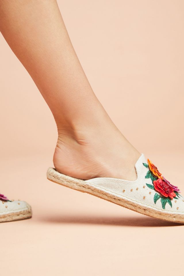 Soludos x Anthropologie Bahia Floral Espadrilles