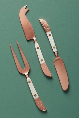 Salome Cheese Knives, Set of 3