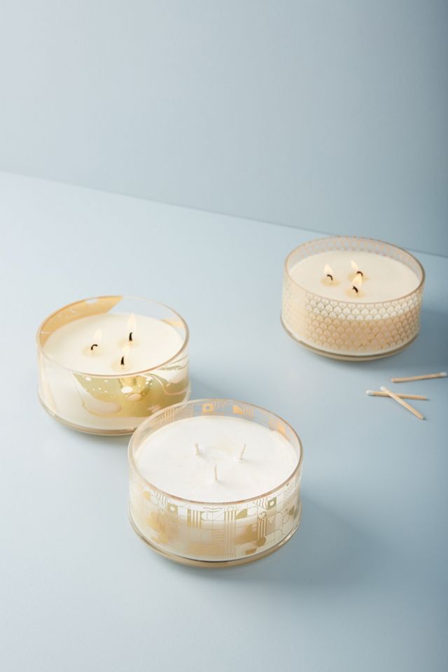Candlefish Gilded Candle #1