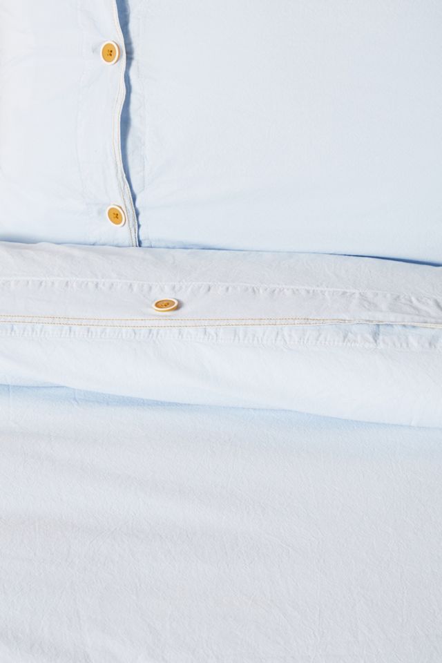 Washed Percale Betsy Duvet Cover #1