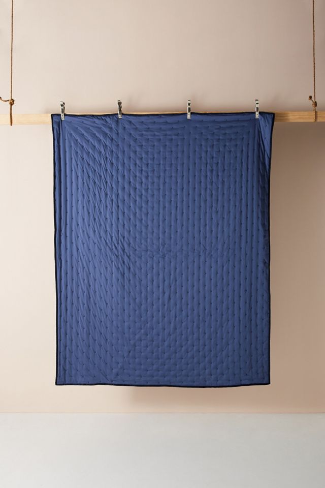 Velvet Cross-Stitched Quilt #2