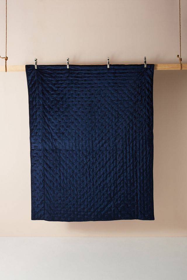 Velvet Cross-Stitched Quilt #3