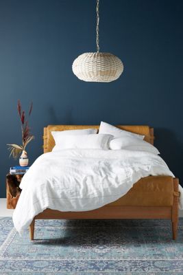 Stitched Linen Duvet Cover
