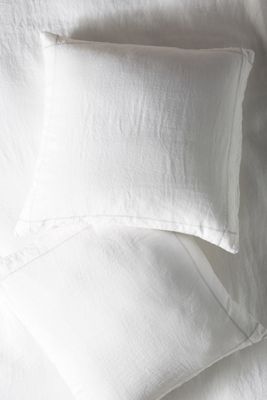 Stitched Linen Euro Sham