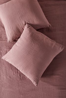Stitched Linen Euro Sham