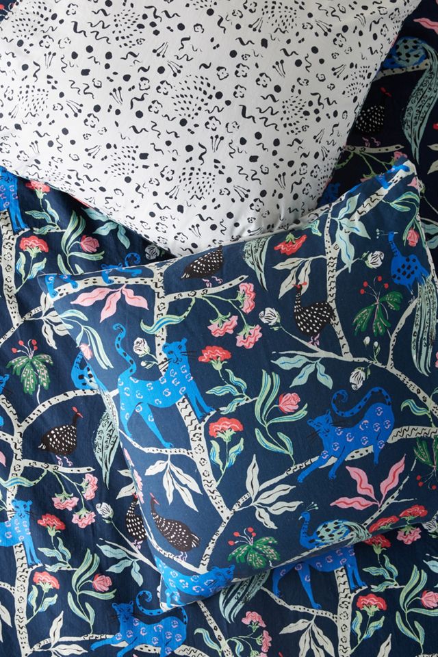 Emily Isabella Midnight Jasmine Euro Sham