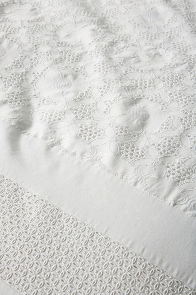 Corrine Eyelet Duvet Cover #1