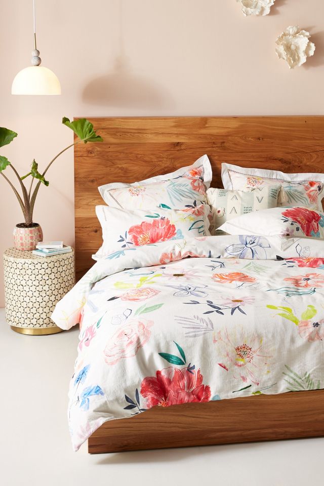 Alicia Galer Sketched Petalwork Duvet Cover