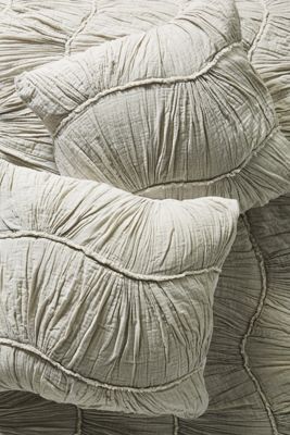 Ruched Wave Euro Sham