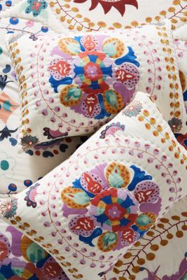 Delissa Cotton Printed Shams, Set of 2