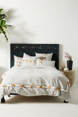 Woven Carter Stripe Duvet Cover