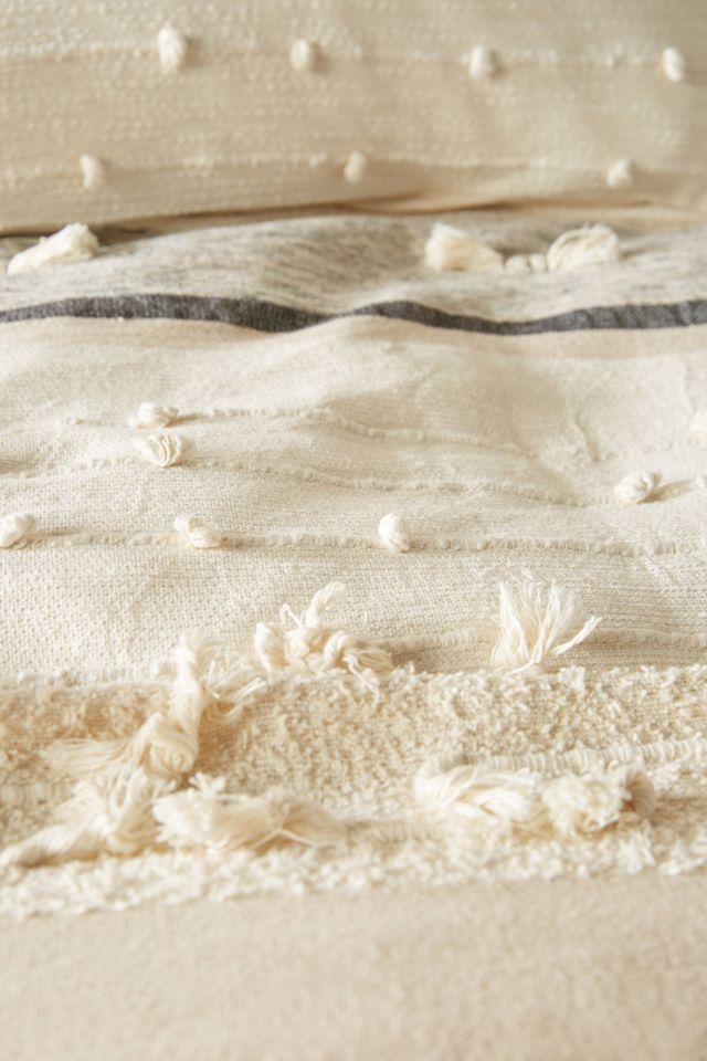 All Roads Textured Yucca Duvet Cover #1