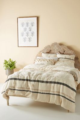 All Roads Textured Yucca Duvet Cover