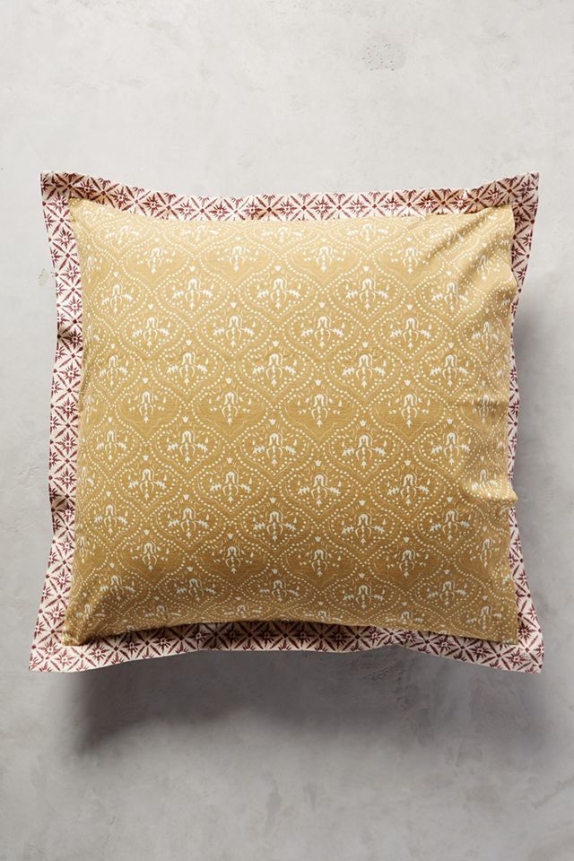 Meguro Cotton Slub Euro Sham #1