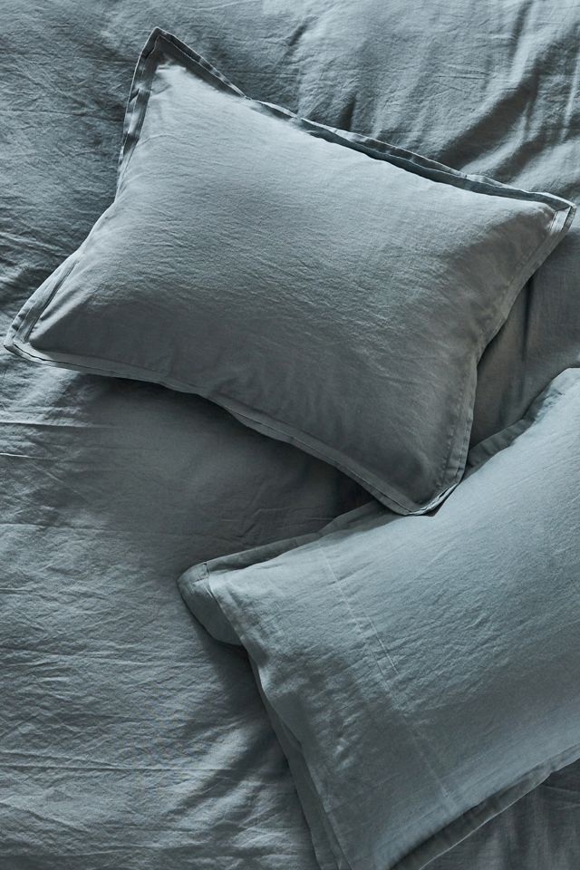 Relaxed Cotton-Linen Shams, Set of 2 #1