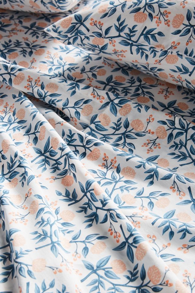 Rifle Paper Co. for Anthropologie Peonies Sheet Set #1