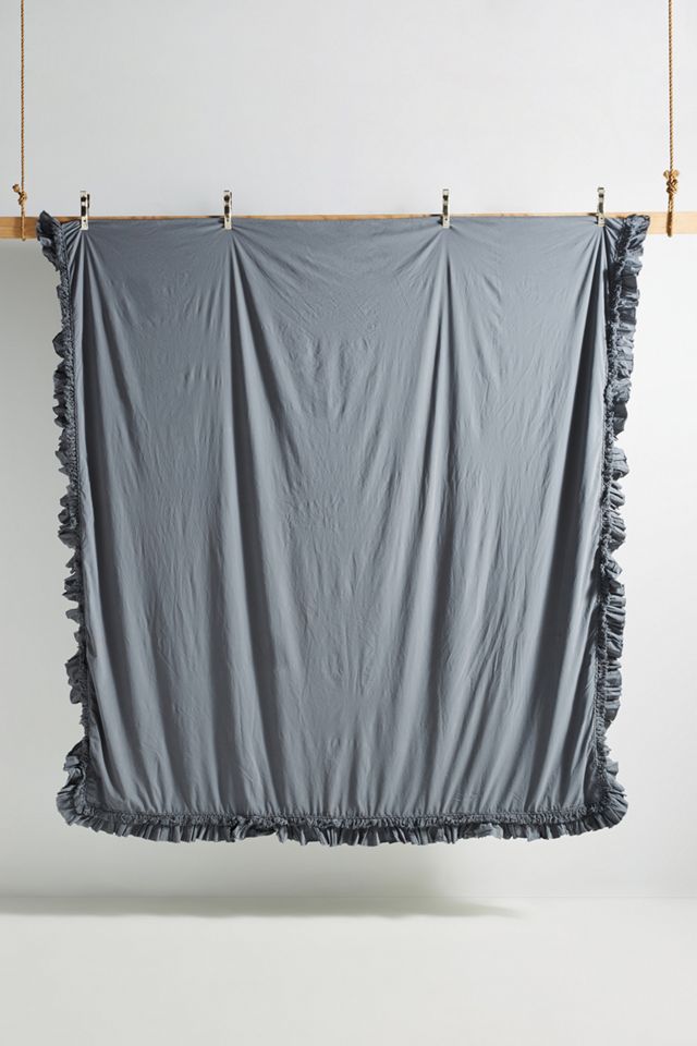 Washed Percale Adina Duvet Cover #2