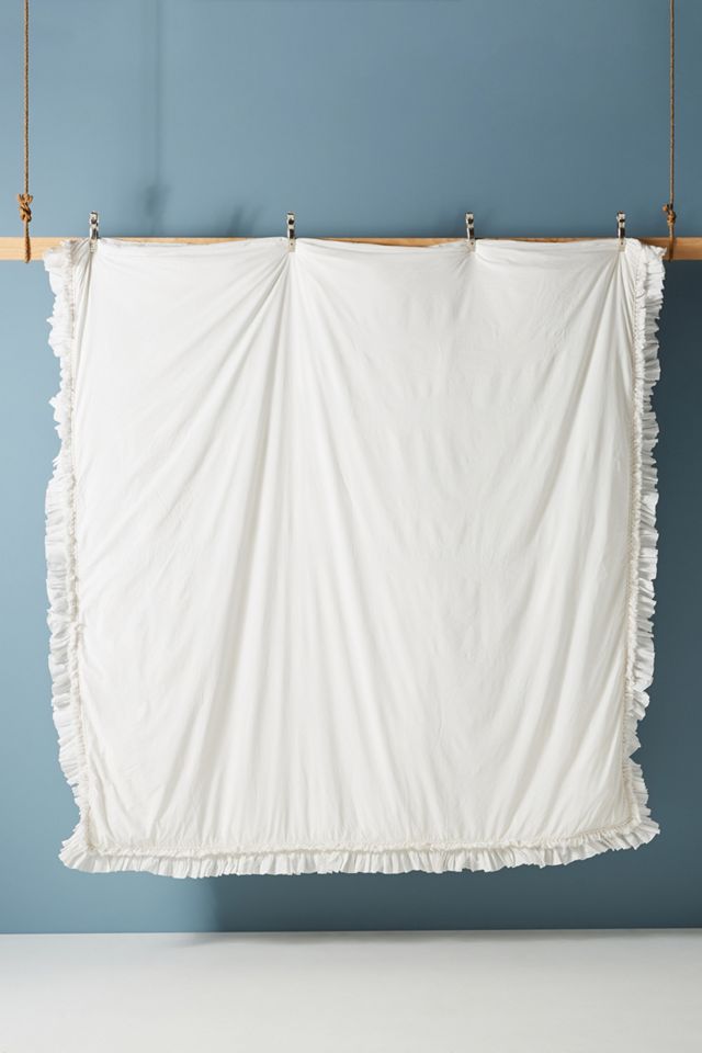 Washed Percale Adina Duvet Cover #2