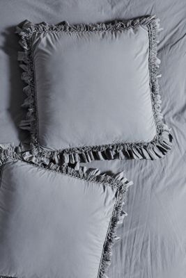 Washed Percale Adina Euro Sham
