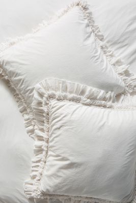 Washed Percale Adina Euro Sham