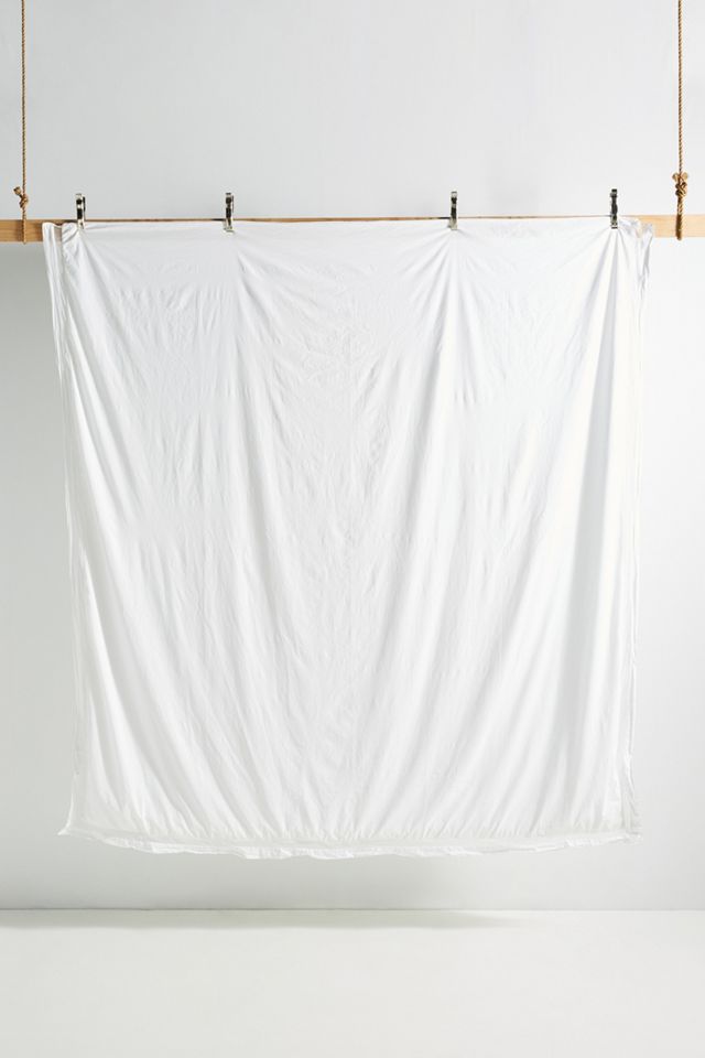 Washed Percale Clementine Duvet Cover #2
