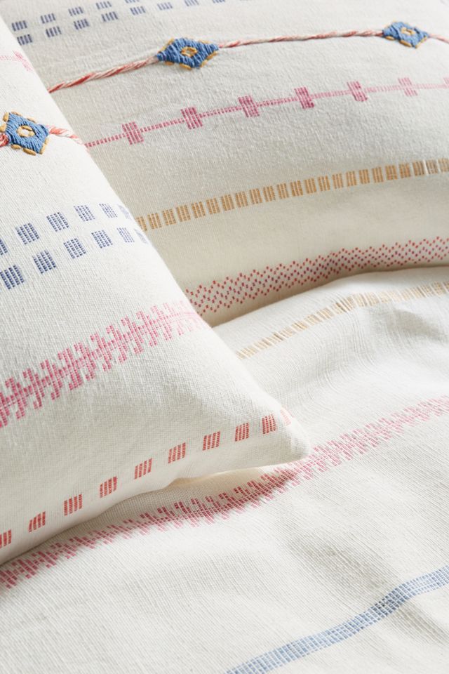 Woven Lapis Duvet Cover #1