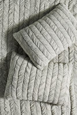 Ruched Voile Vienna Shams, Set of 2