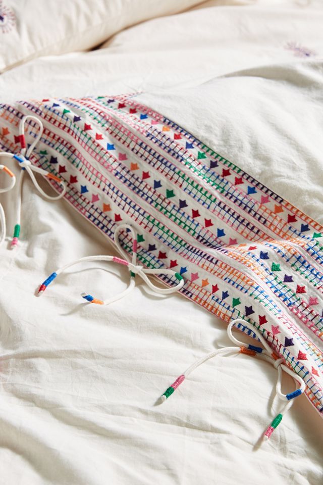 Embroidered Mariko Duvet Cover #2