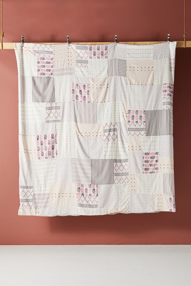 Authentic Aurelia Patchwork Duvet Cover - Anthropologie