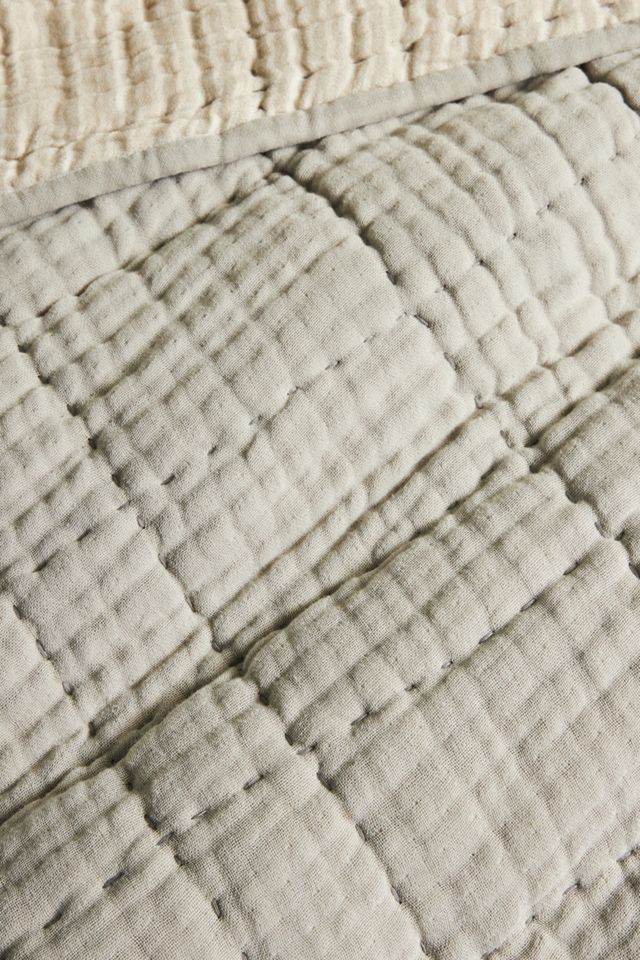 Reversible Airy Gauze Quilt #1
