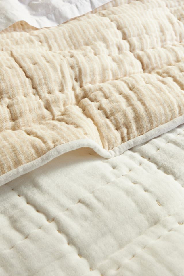 Reversible Airy Gauze Quilt #1