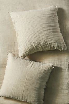 Reversible Airy Gauze Euro Sham