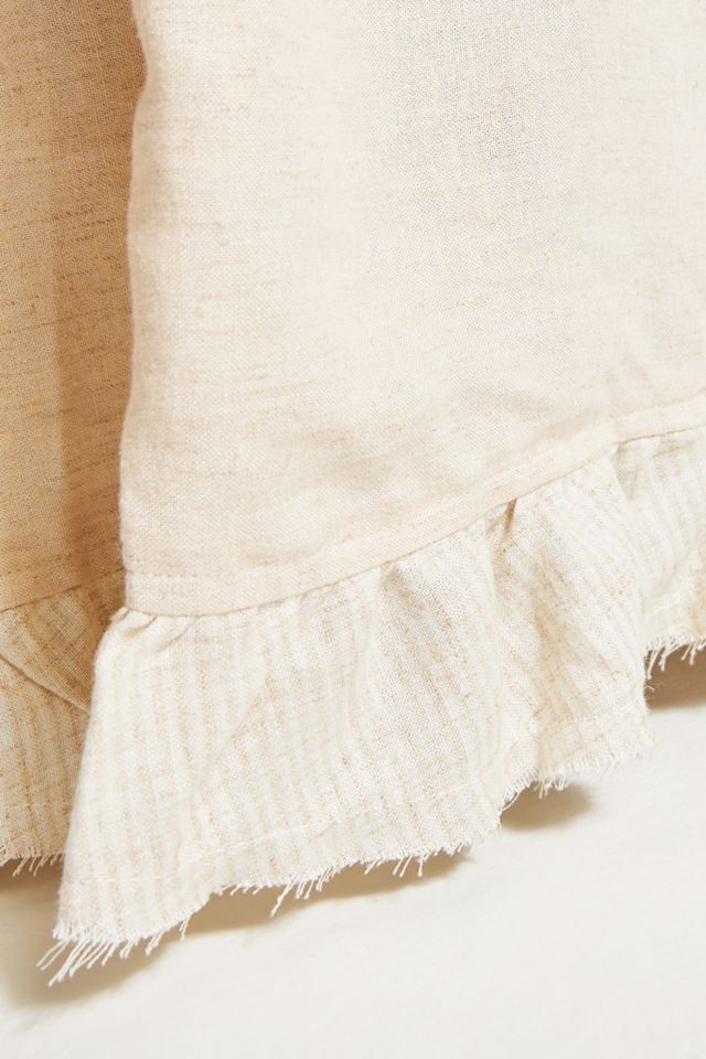 Susana Linen Blend Bed Skirt #1