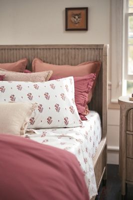 Organic Cotton Percale Printed Sheet Set