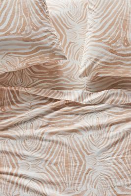 Organic Cotton Percale Printed Sheet Set