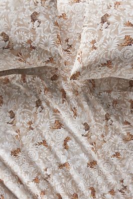 Set di Biancheria da Letto Stampata in Percalle di Cotone Biologico