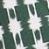 Green Ikat Gingham