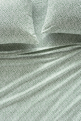 Anthropologie Organic Percale Printed Sheet Set By  In Assorted Size Full Sheet
