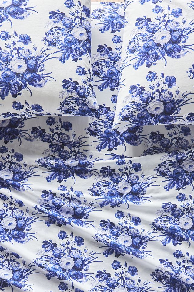 Organic Percale Printed Sheet Set 