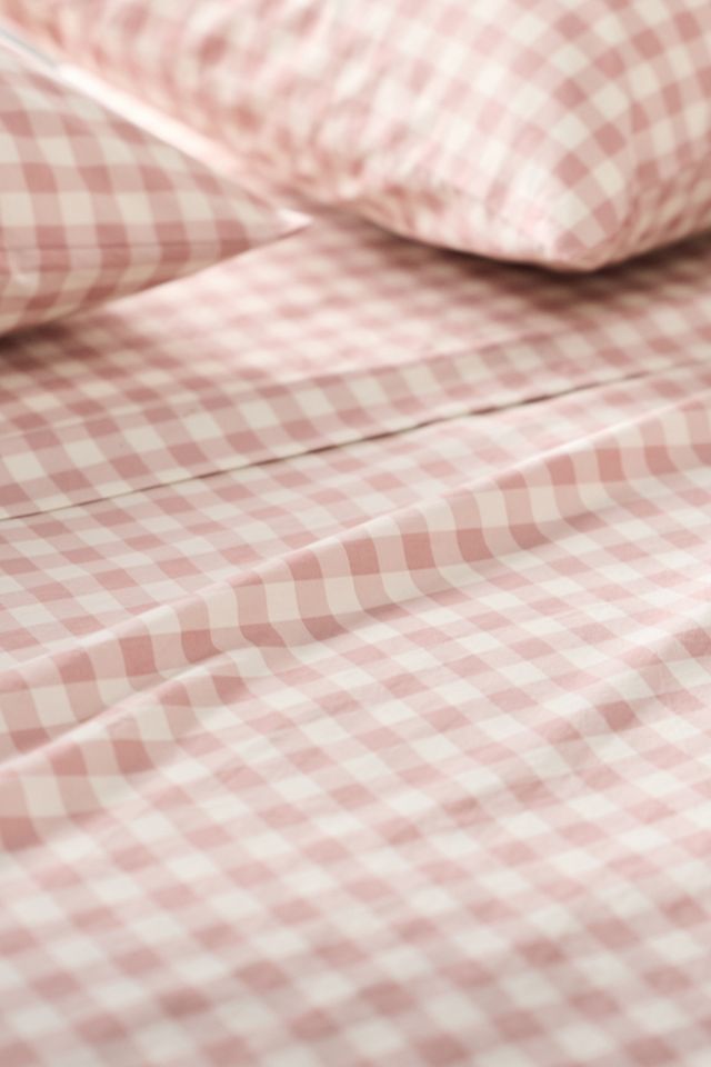 Organic Cotton Percale Printed Sheet Set #1