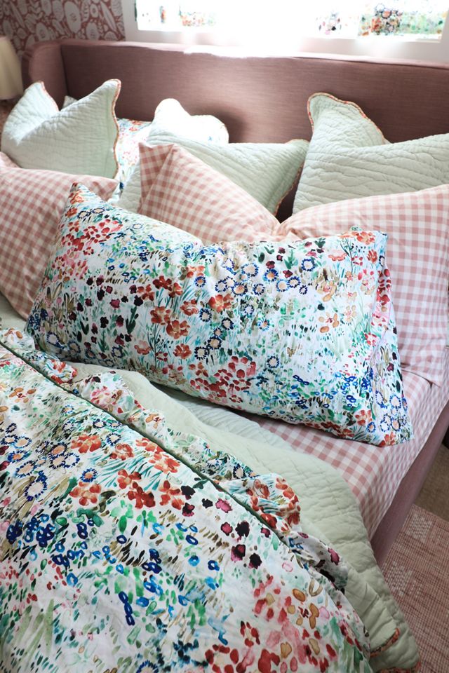 Organic Cotton Percale Printed Sheet Set #2