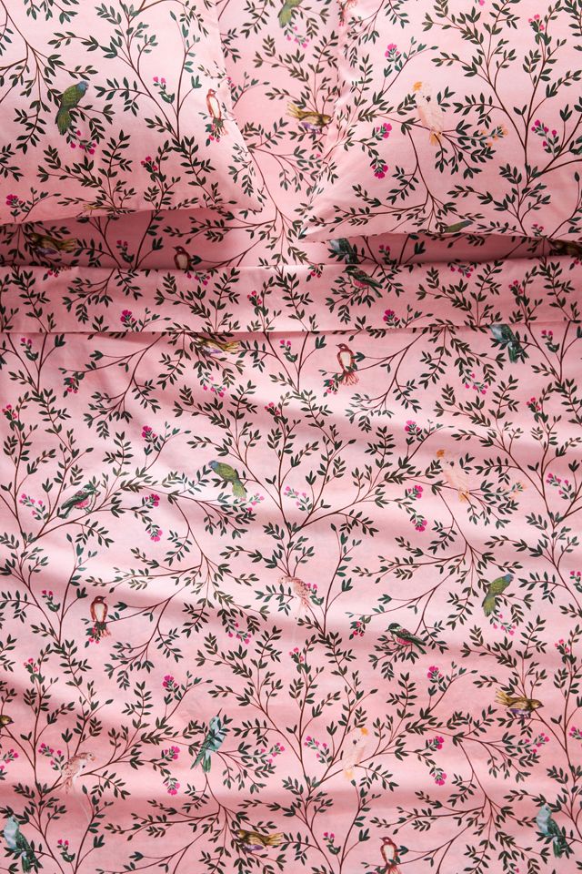 Cherry Print Fabric - Pink: 100% Cotton