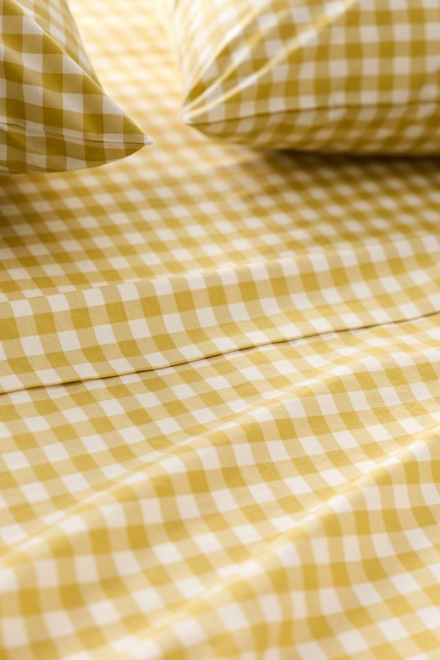 Organic Cotton Percale Printed Sheet Set #1