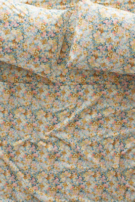 Organic Cotton Percale Printed Sheet Set