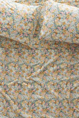Organic Cotton Percale Printed Sheet Set