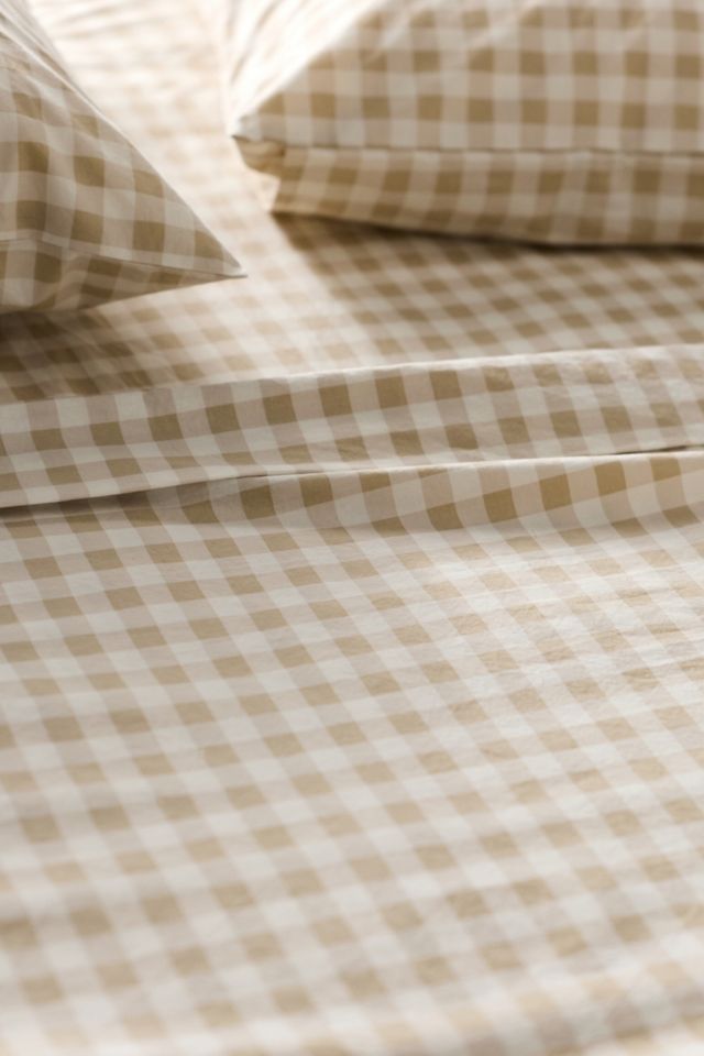 Organic Cotton Percale Printed Sheet Set #1